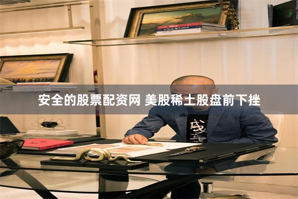 安全的股票配资网 美股稀土股盘前下挫